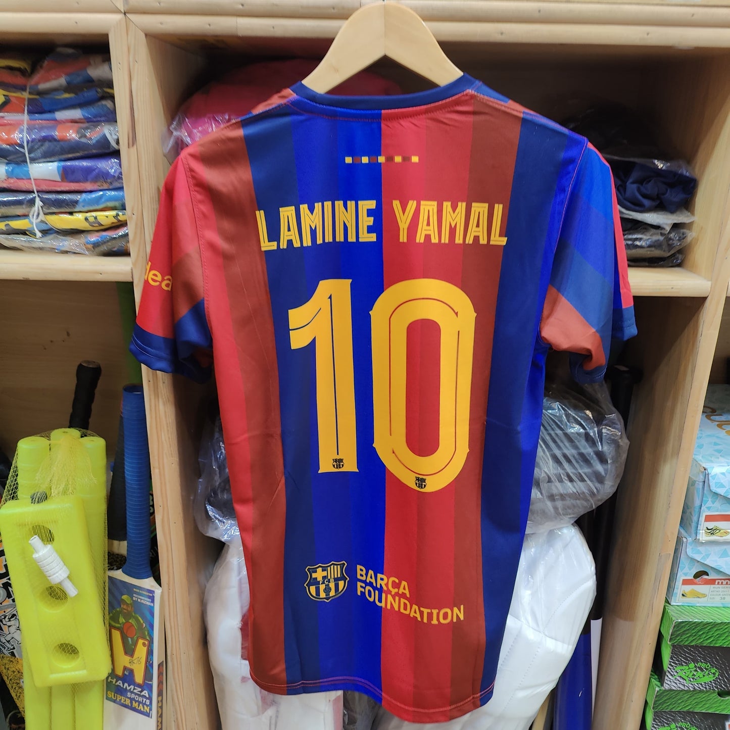 FC Barcelona Football Jersey (Home) - Lamine Yamal 10