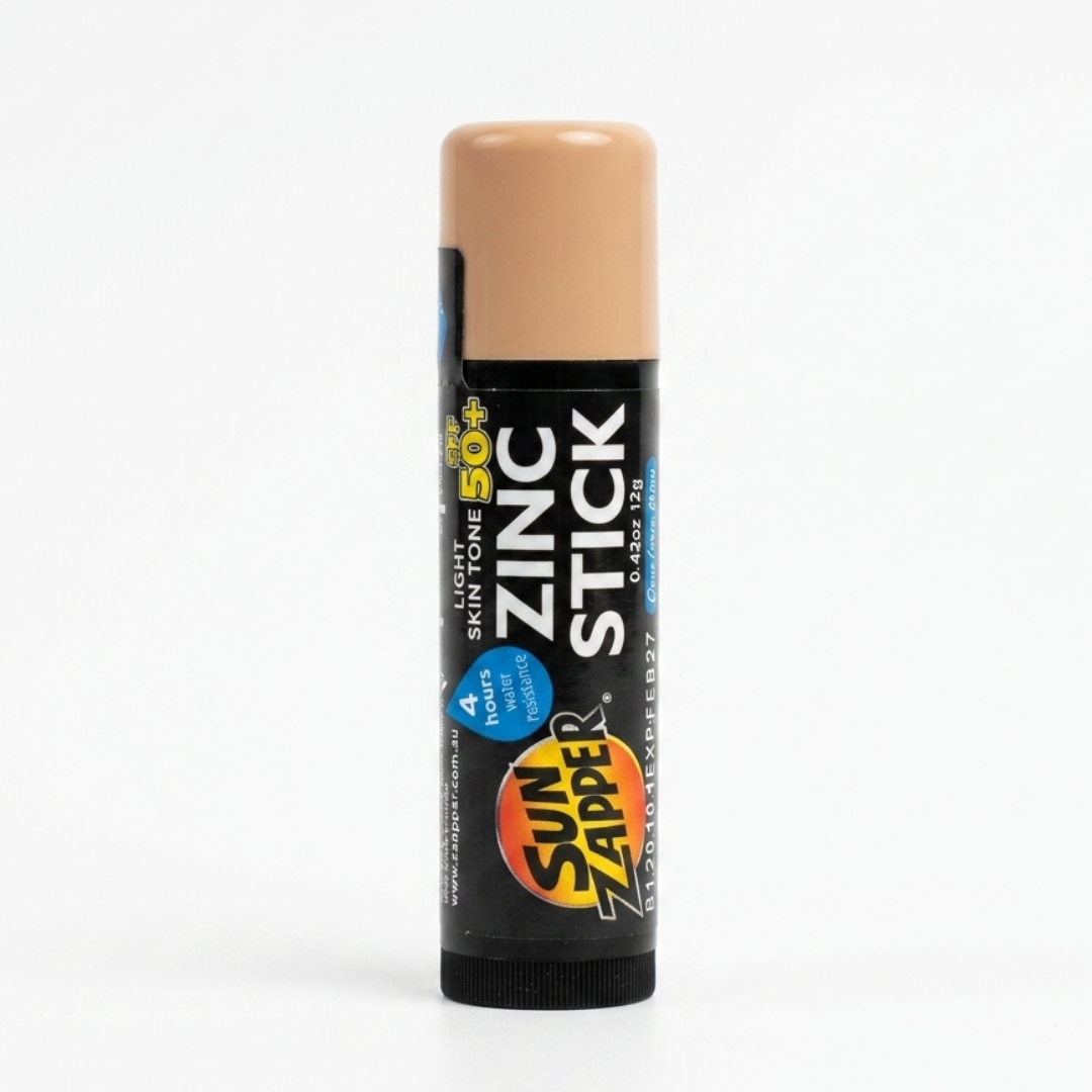 Zinc Stick Sun Zapper SPF 50+ Sunscreen (12g) Color: Light Skin Tone