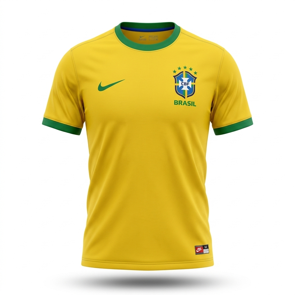 Brazil Football Jersey FIFA World Cup 2026 (Home)
